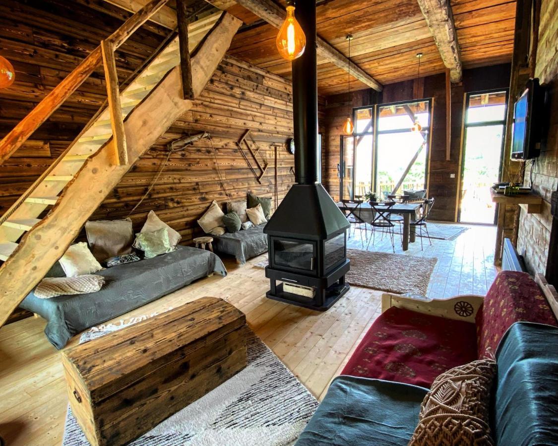 Authentique Grange Savoyarde Villa Albiez-Montrond Luaran gambar